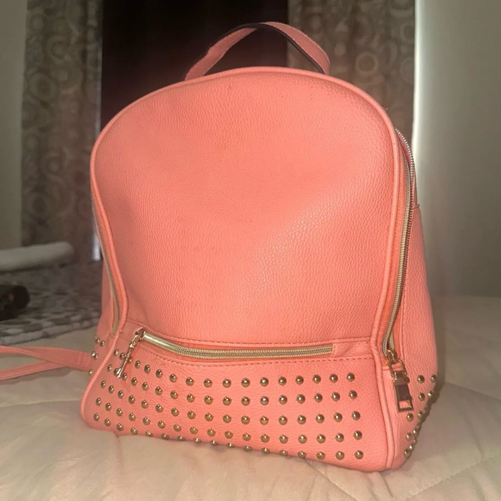 Juicy Couture Coral Studded Backpack